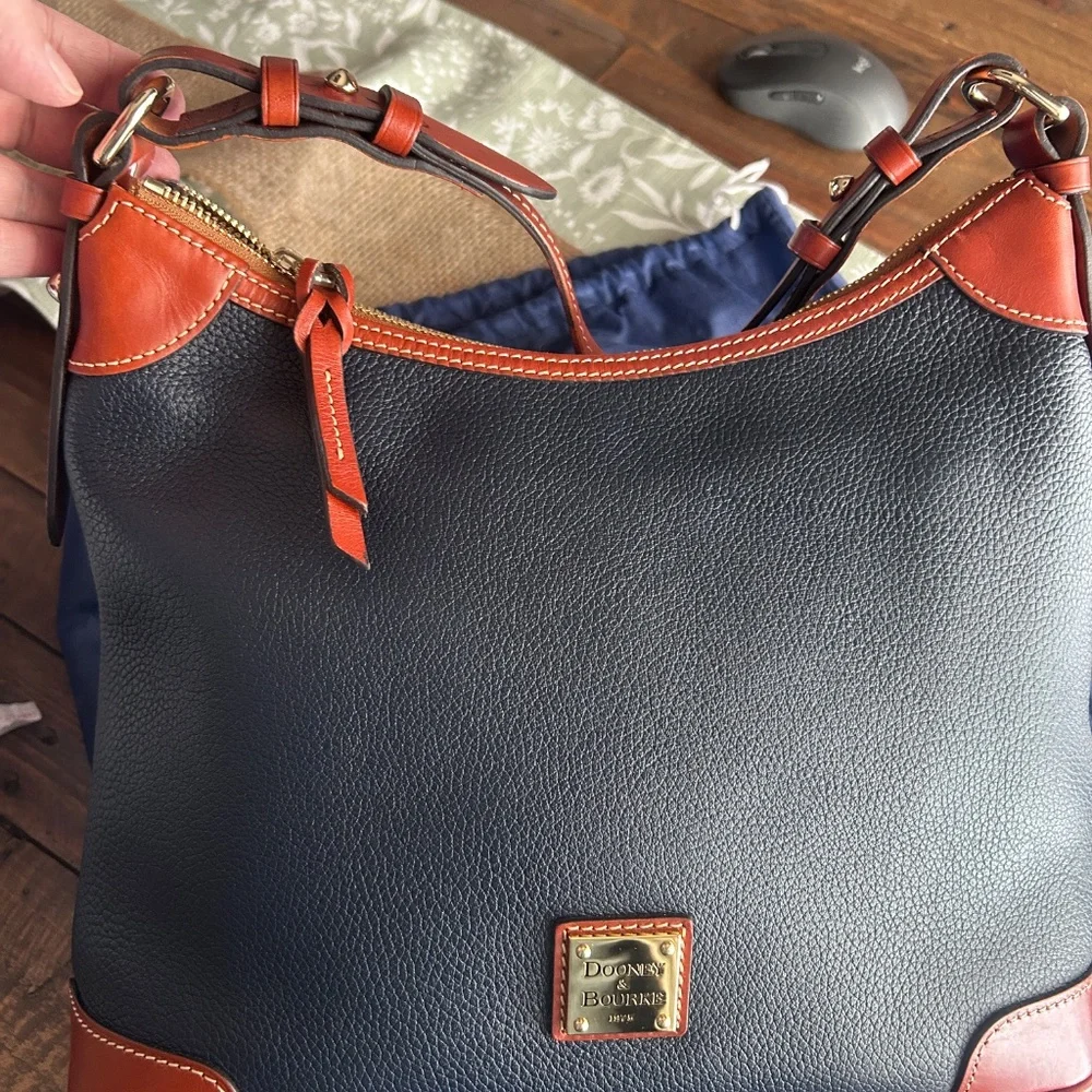 Dooney and Bourke Pebble Hobo - Picture 9 of 14
